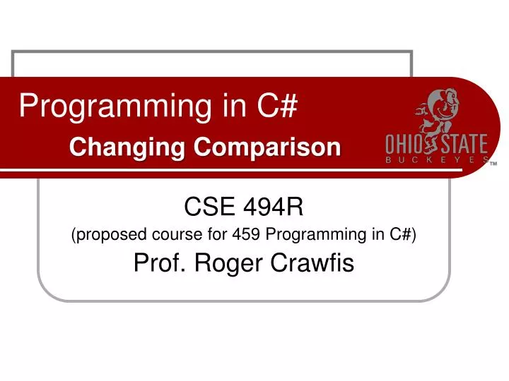 programming in c changing comparison