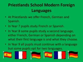 Priestlands School Modern Foreign Languages
