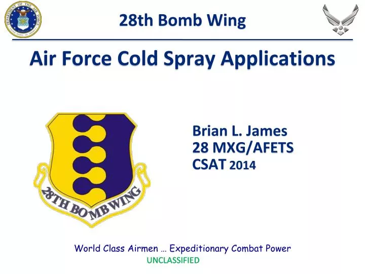 air force cold spray applications