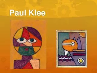 paul klee