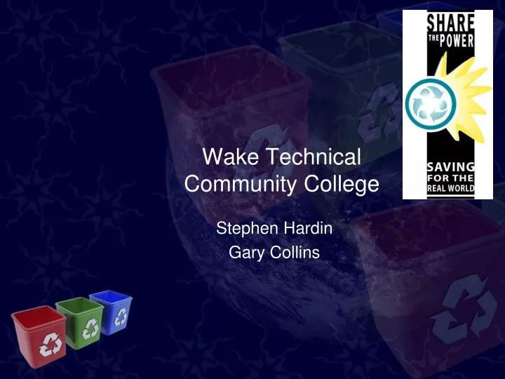 wake technical community college