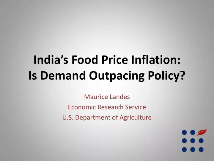 india s food price inflation is demand outpacing policy