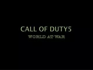 call of duty5