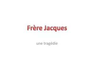 une trag die