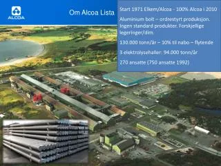 om alcoa lista
