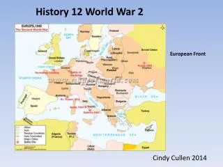 History 12 World War 2