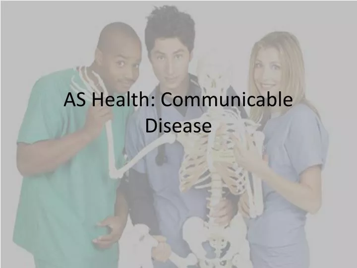 as health communicable disease