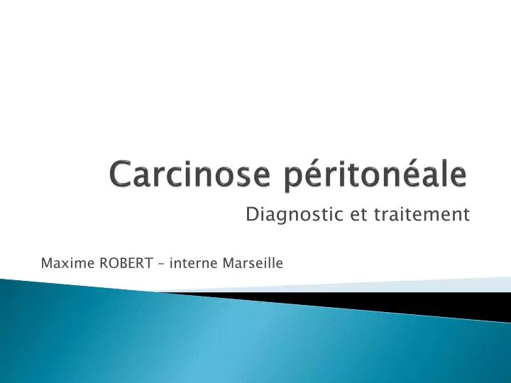 carcinose p riton ale