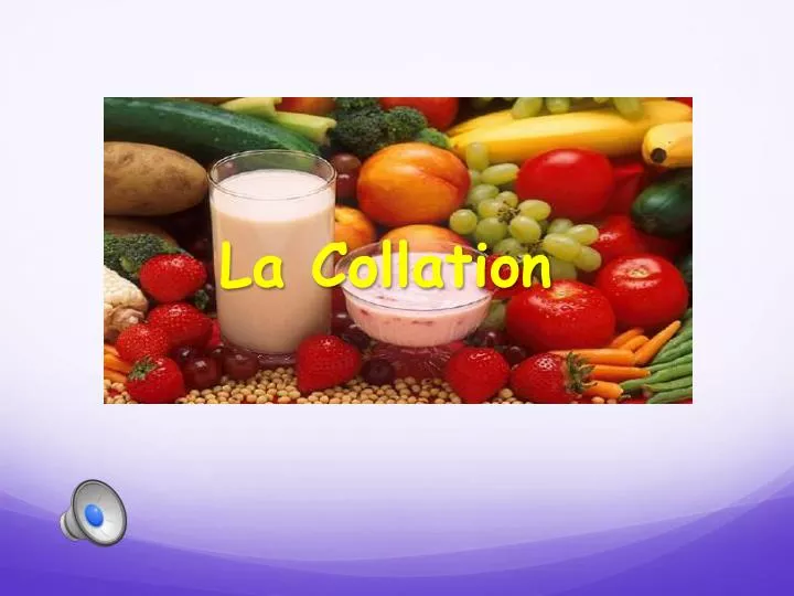 la collation