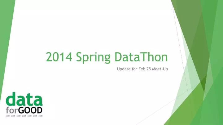 2014 spring datathon