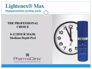 Lightenex® Max Depigmentation peeling mask
