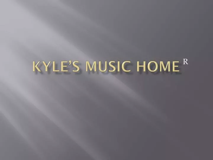 kyle s music home