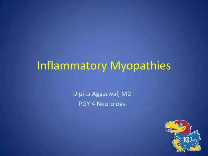 inflammatory myopathies