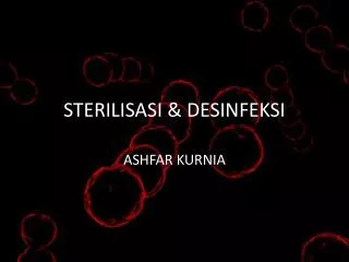 sterilisasi desinfeksi