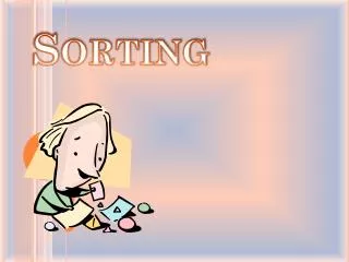 sorting