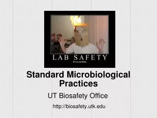 Standard Microbiological Practices