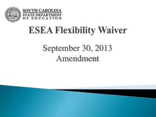 ESEA Flexibility Waiver