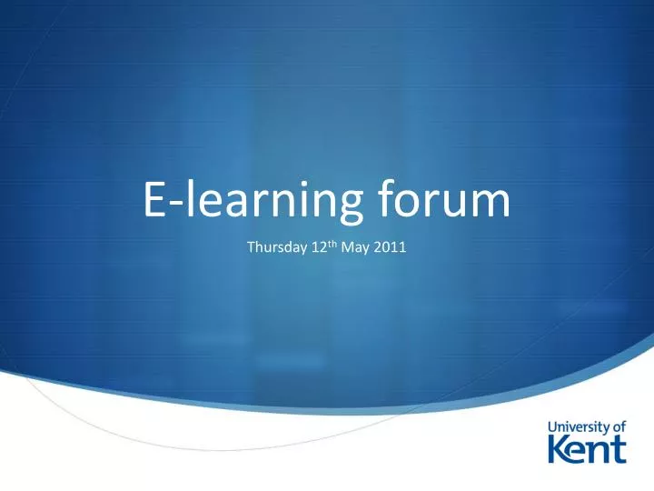 e learning forum