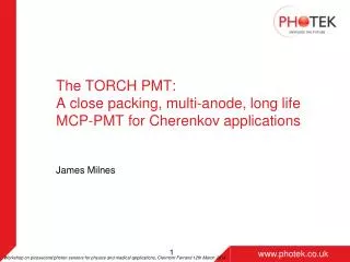 The TORCH PMT: A close packing, multi-anode, long life MCP-PMT for Cherenkov applications