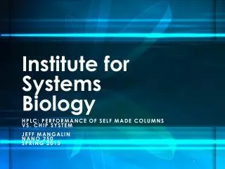Institute for Systems Biology