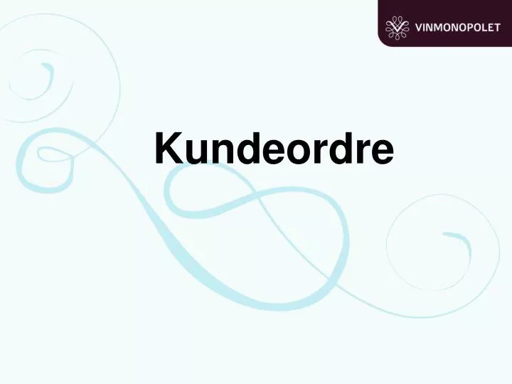 kundeordre