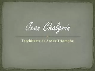 jean chalgrin