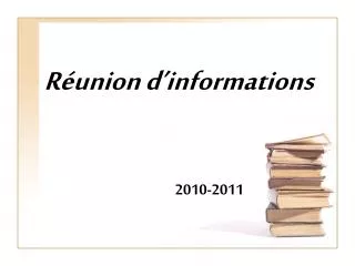 r union d informations