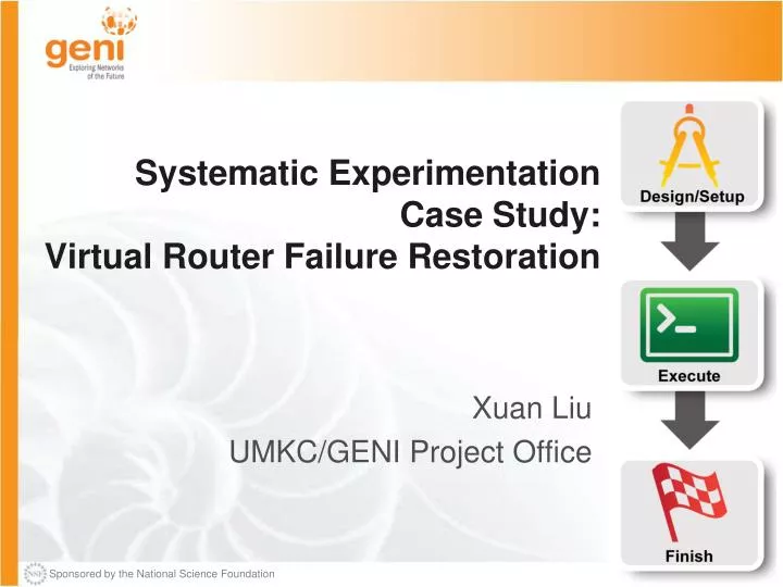 systematic experimentation case study virtual router failure restoration