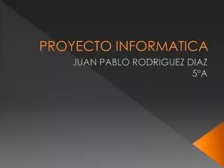 proyecto informatica