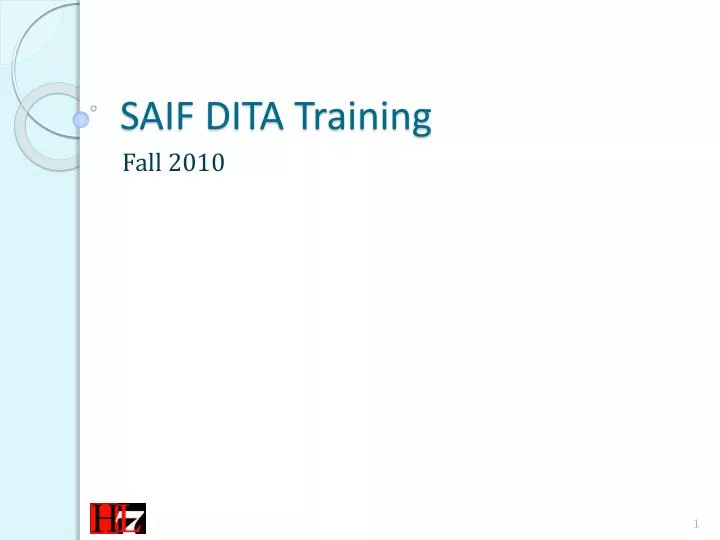 saif dita training