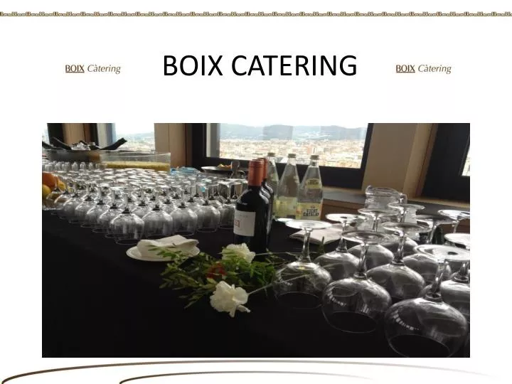 boix catering