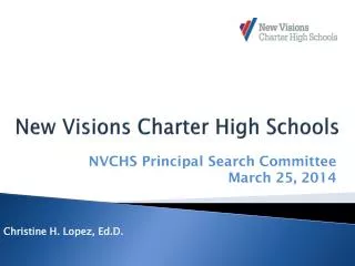 New Visions Charter High Schools