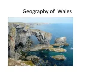 geography of wales