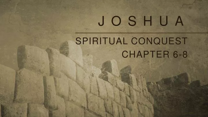 spiritual conquest chapter 6 8