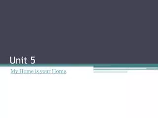 unit 5
