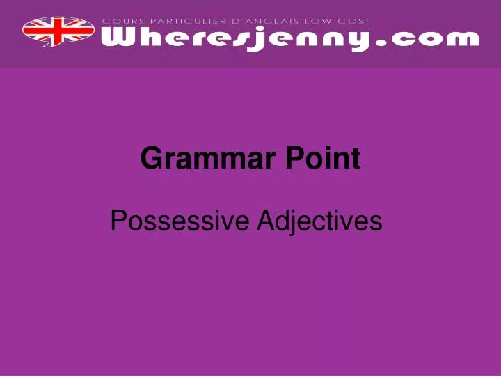 grammar point