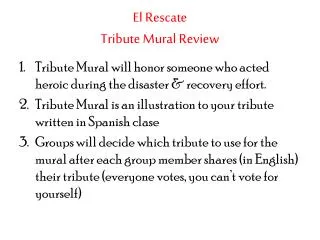 El Rescate Tribute Mural Review