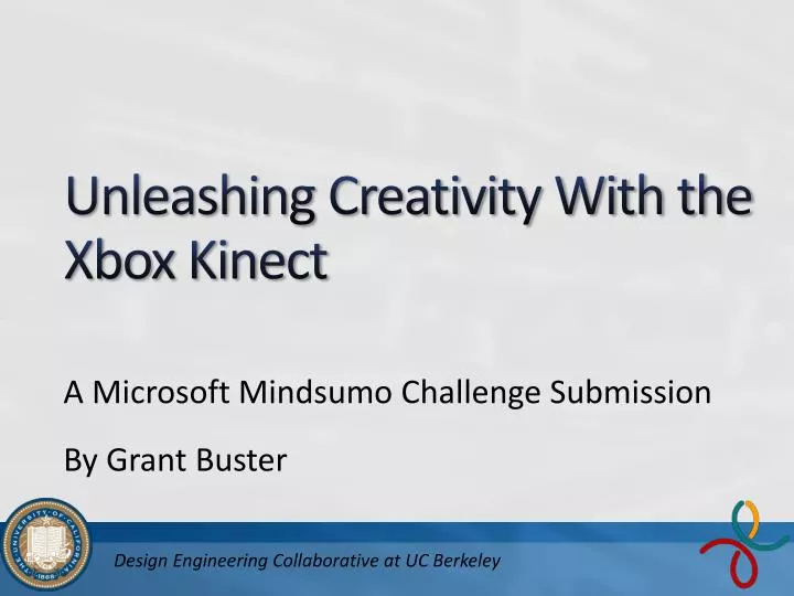 unleashing creativity with the xbox kinect