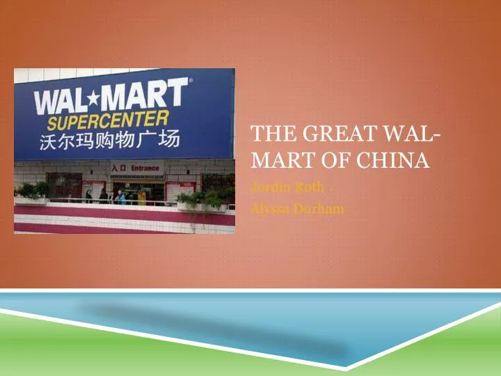 the great wal mart of china