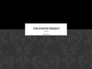 The Poetry Project