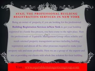 Real estate services New York