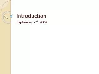 Introduction