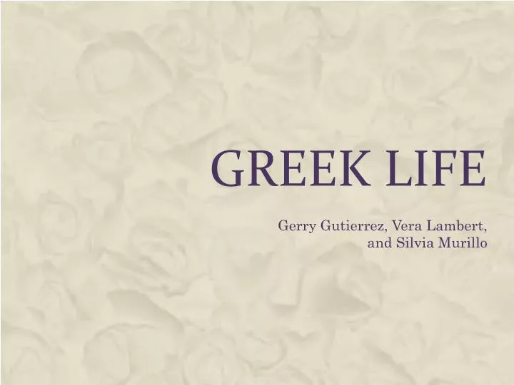 greek life