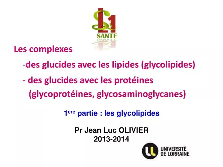 pr jean luc olivier 2013 2014