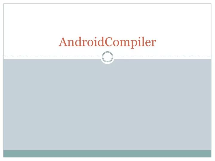 androidcompiler
