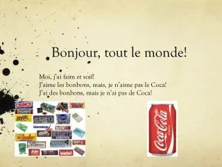 bonjour tout le monde