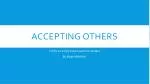 Accepting Others - slide 1