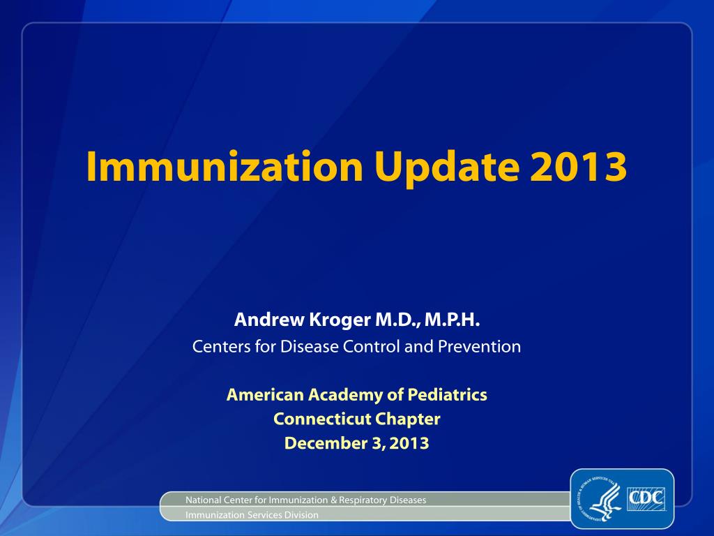 PPT - Immunization Update 2013 PowerPoint Presentation, free download ...