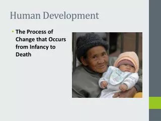 Human Development