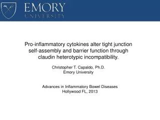 Advances in Inflammatory Bowel Diseases Hollywood FL, 2013
